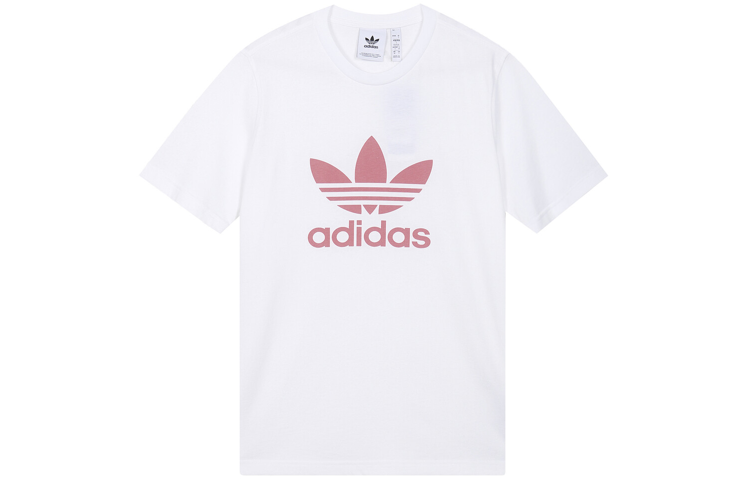 

Футболка с трилистником мужская белая Adidas Originals, белый