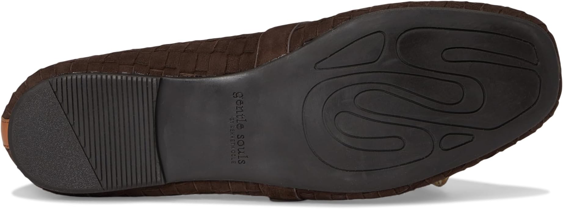 Балетки Gentle Souls by Kenneth Cole Winifred, цвет Dark Chocolate Suede — фото 3