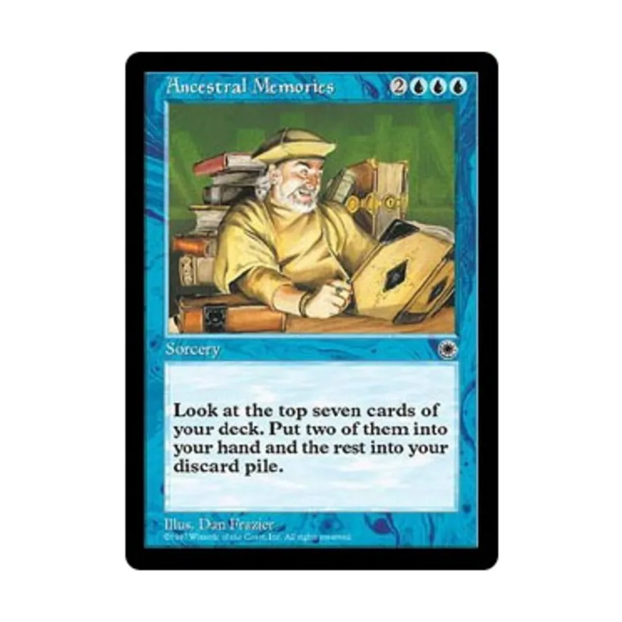 

CCG Воспоминания предков (клавиша R), MTG - Portal