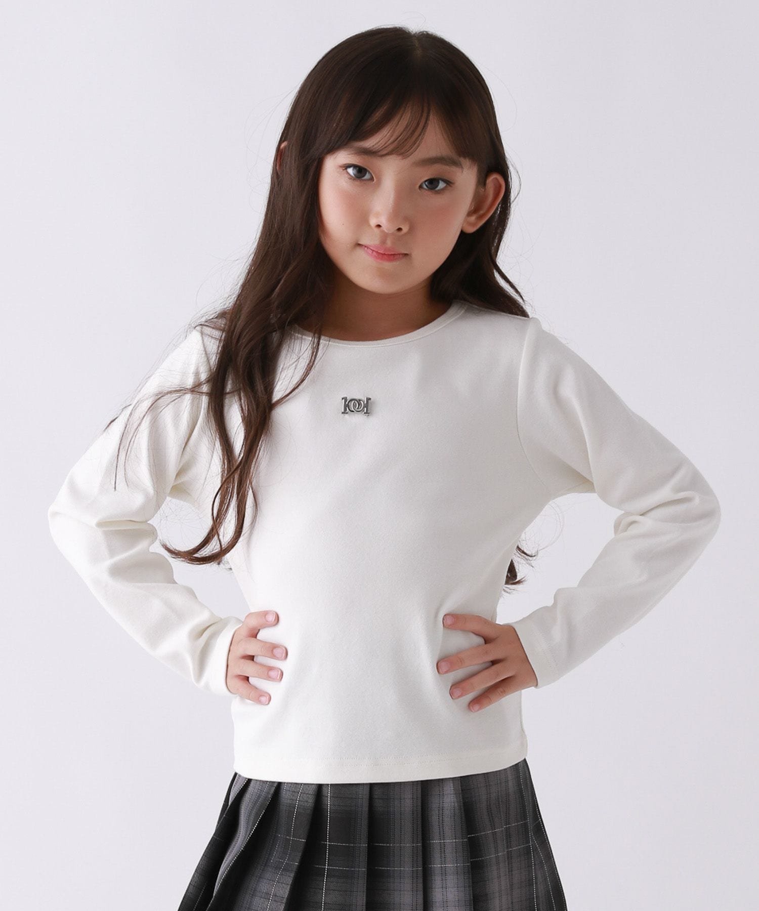 Длинная футболка с тарелкой 10C 10C REPIPI, Off White 05