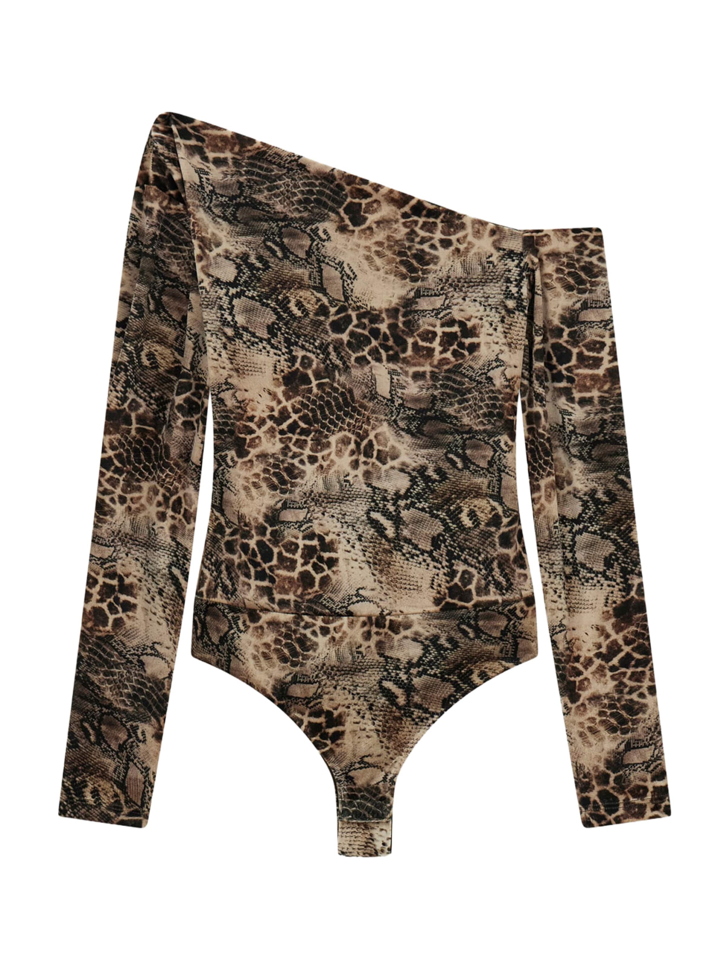 

GUESS Боди-рубашка в бежевом цвете