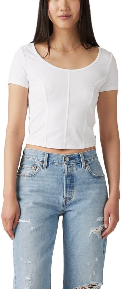 

Женская футболка-корсет Mars от Levi's, White, Белый, Женская футболка-корсет Mars от Levi's, White