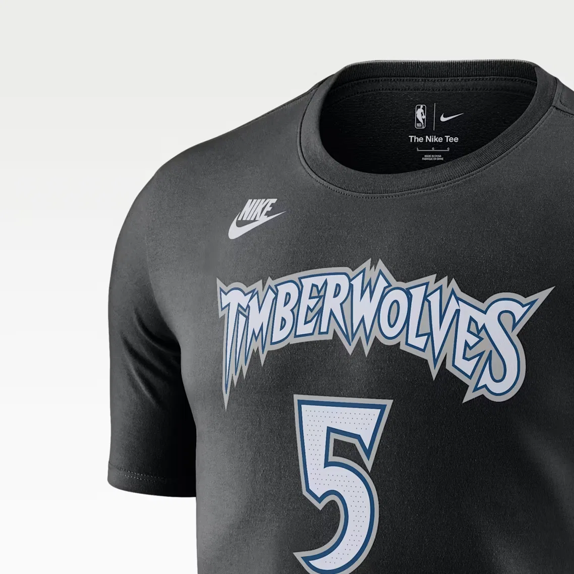 Футболка Nike Minnesota Timberwolves Black — фото 4