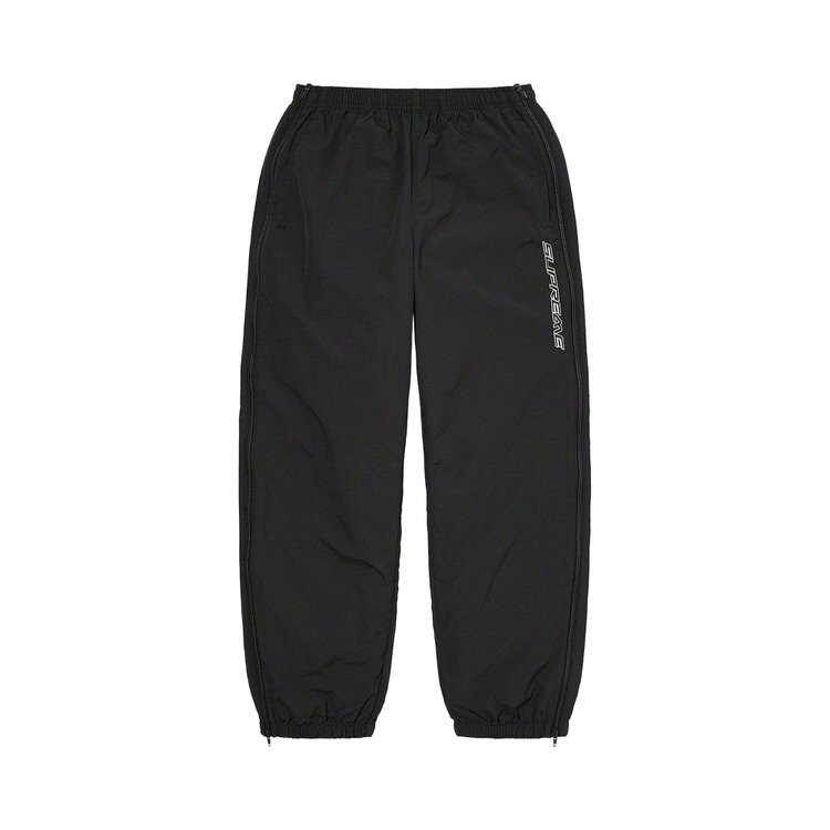 

Брюки Supreme Full Zip Baggy Warm Up Pant, черный