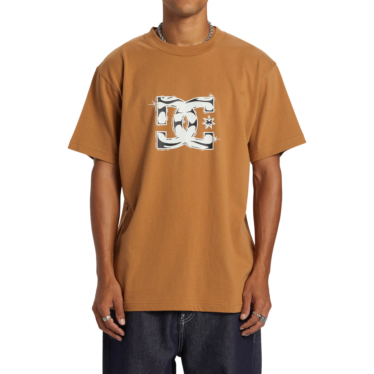 

DC Star Classic Мужская футболка DC Shoes, коричневый