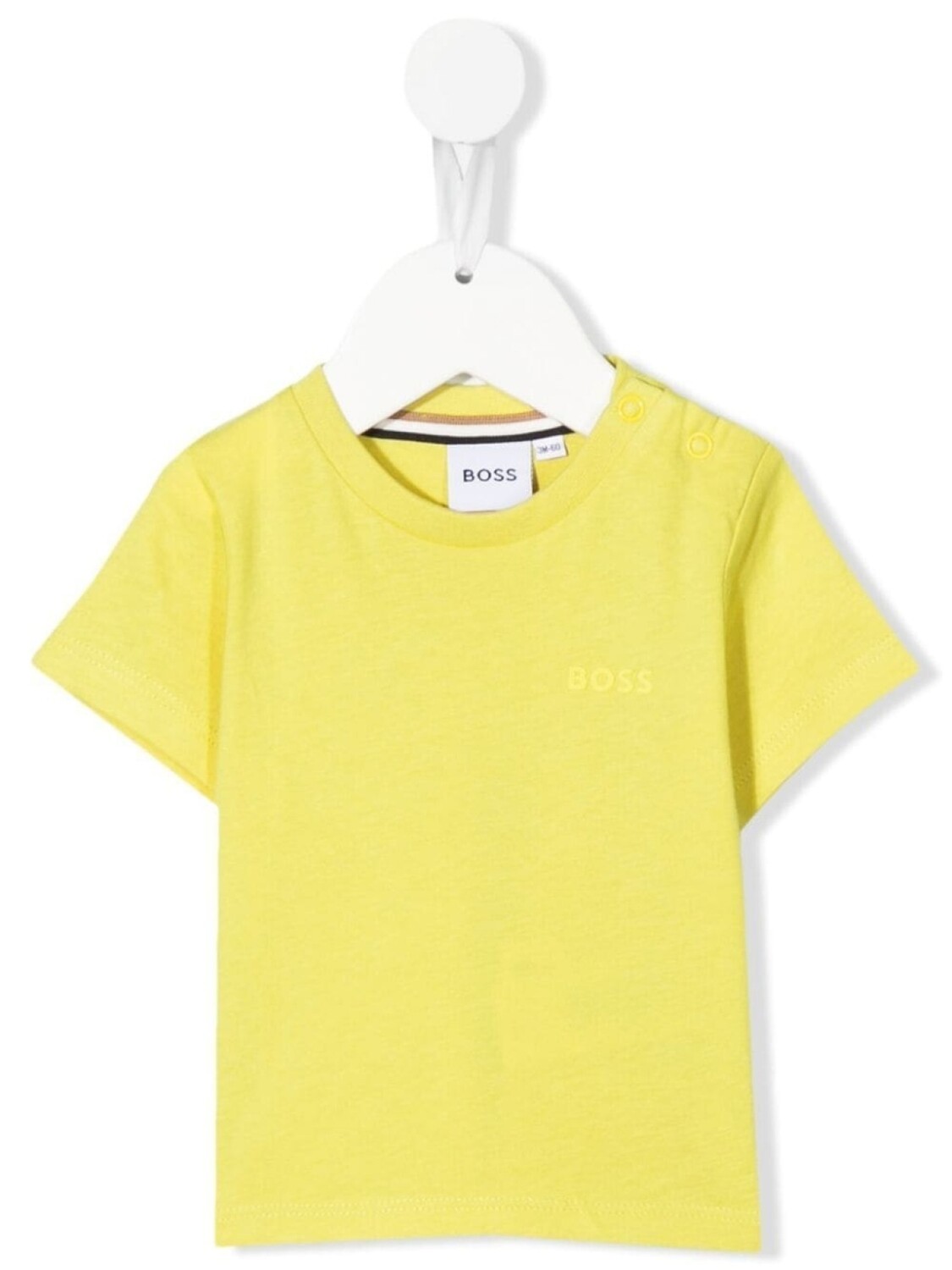 

Футболка с логотипом BOSS Kidswear, желтый