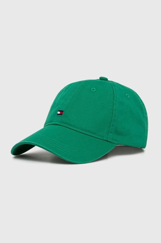 

Хлопковая бейсболка Tommy Hilfiger, зеленый