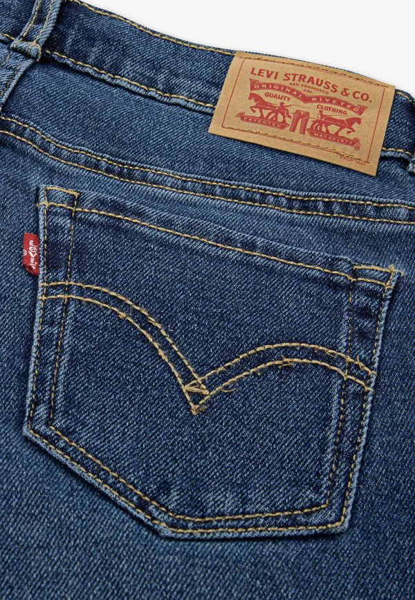 Свободные расклешенные джинсы Levi'S, Dark-Blue Denim — фото 4