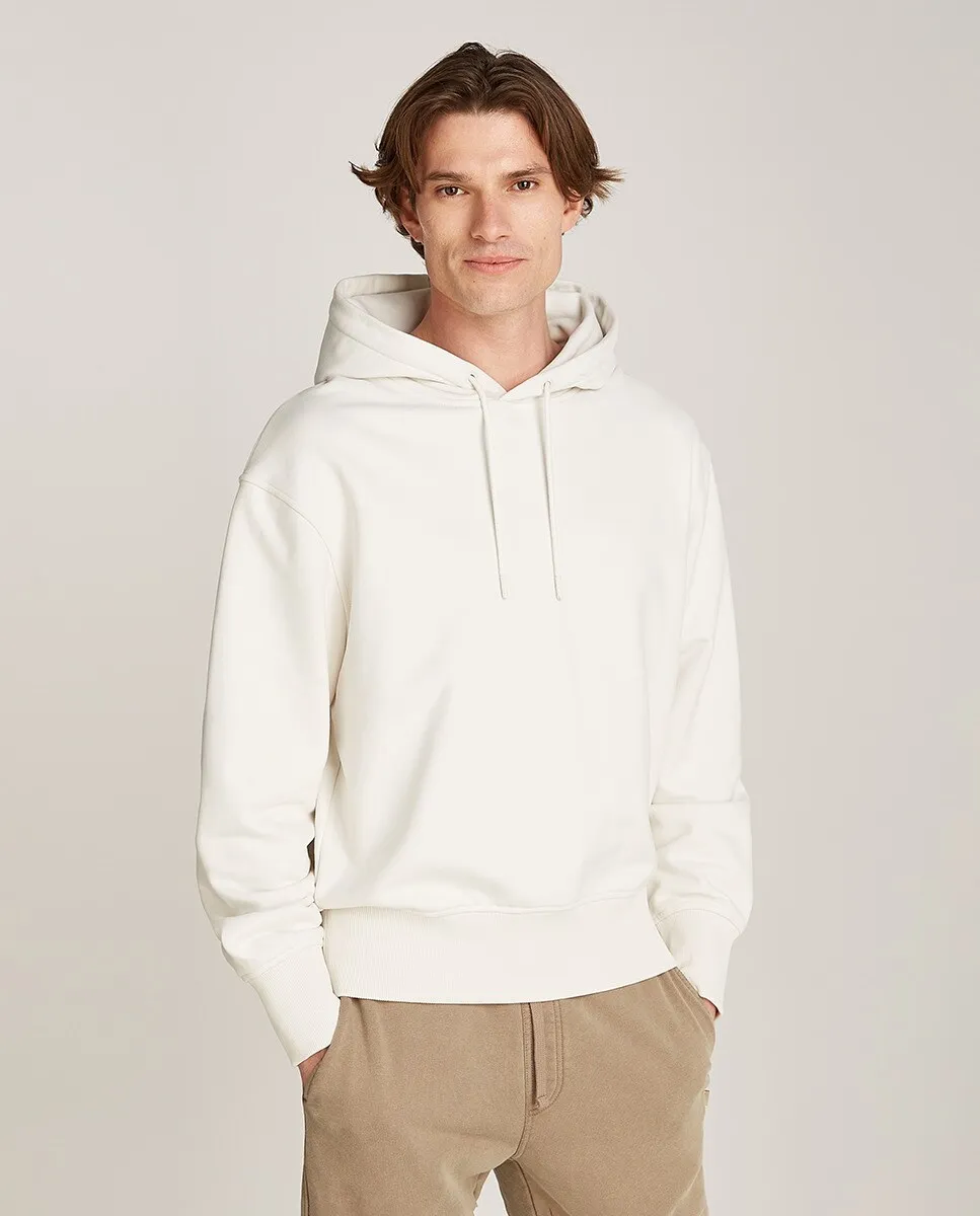 

Мужская толстовка с капюшоном и принтом на спине Calvin Klein Jeans, цвет Crudo