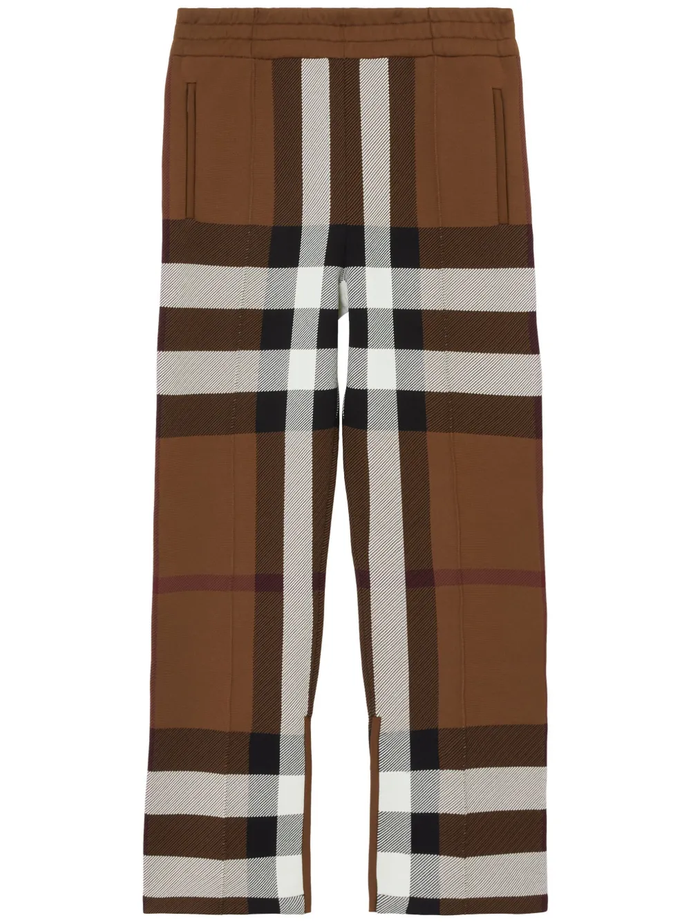 

Спортивные брюки в клетку BURBERRY, коричневый