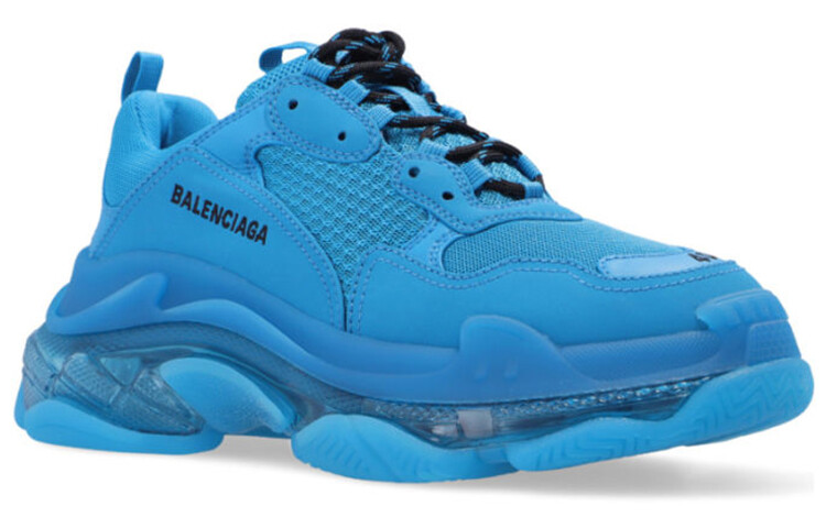 Кроссовки женские Balenciaga Triple S, синий — фото 2