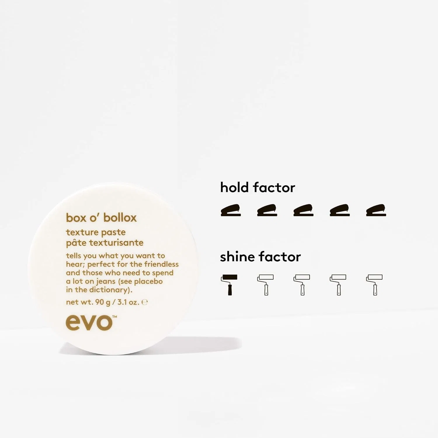 Текстурирующая паста для волос «Box O'Bollox Texture Paste» от EVO Hair Evo — фото 2