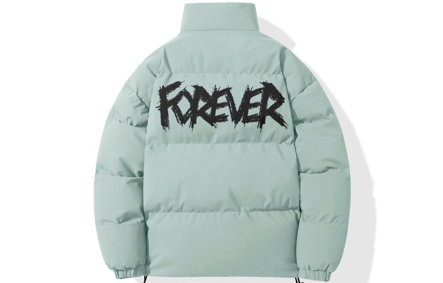 

FOREVER 21 Пуховик Unisex, Light Green