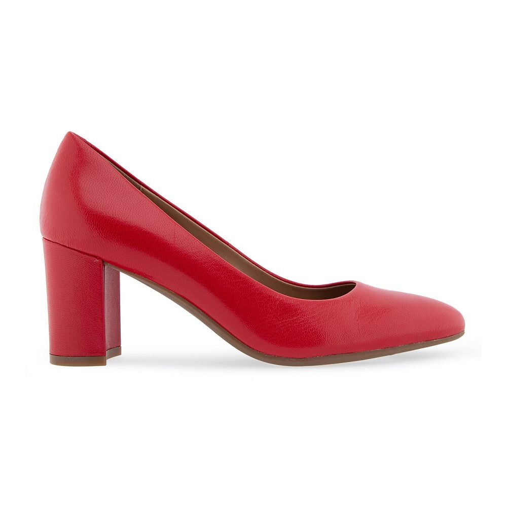 Женские кожаные модельные туфли Aerosoles Betsy, темно-синий — фото 2