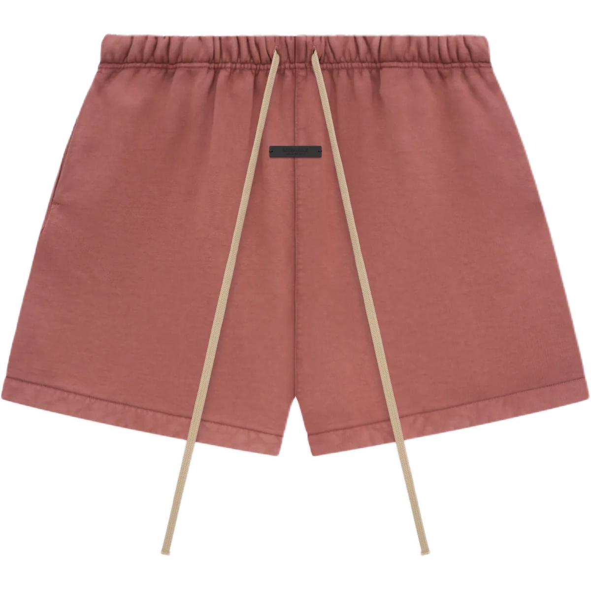 Шорты с эластичным поясом Fear Of God Essentials, Crimson Glow — фото 2