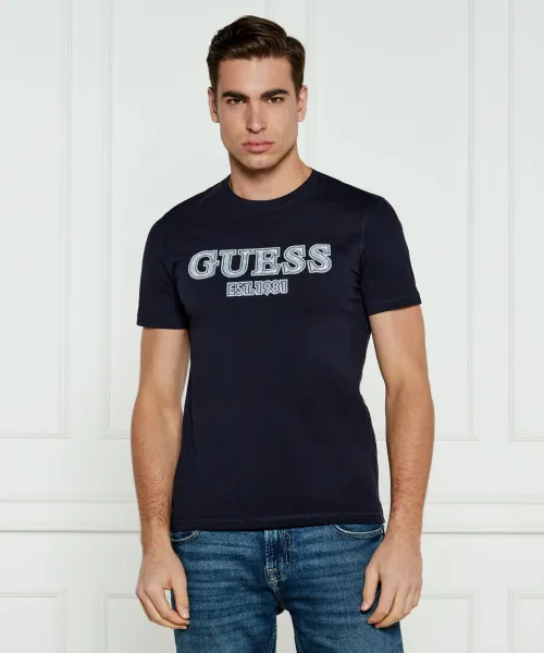

Футболка Slim fit Guess Jeans, синий