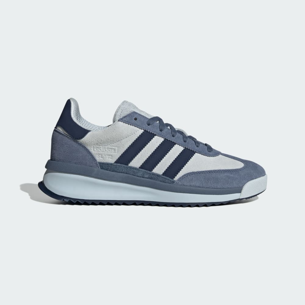 

Кроссовки Adidas SL 72 RTN Shoes, цвет Halo Blue/Night Indigo/Preloved Ink