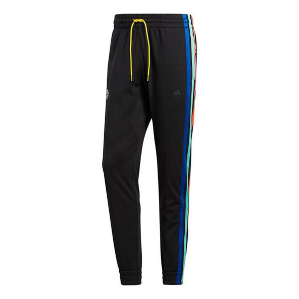 

Спортивные штаны adidas Harden Fle Pant Basketball polar fleece Bundle Feet Sports Long Pants Black, черный