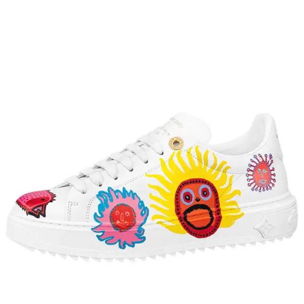 Кроссовки x yk academy time out sneakers 'white with icons' Louis Vuitton, белый