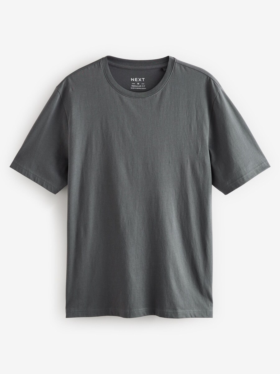 Рубашка Next, цвет Light blue/Dark blue/Dark grey/White — фото 3