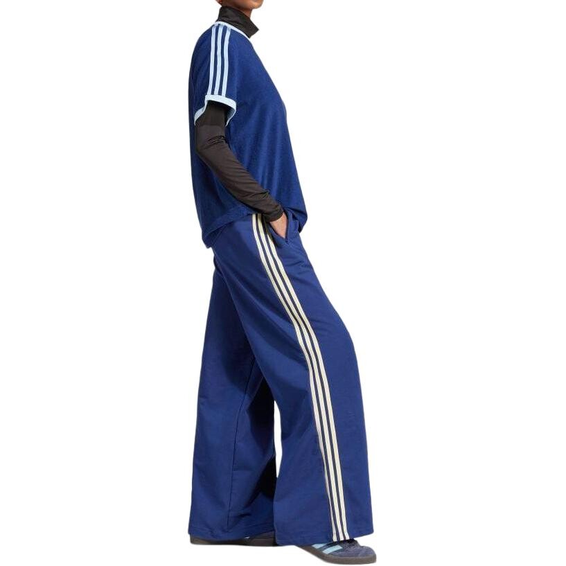 Одежда Трикотажные спортивные штаны женские Синие Adidas Originals — фото 2