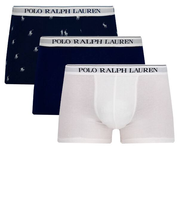 

Боксеры Polo Ralph Lauren с логотипом 3 шт, белый/синий