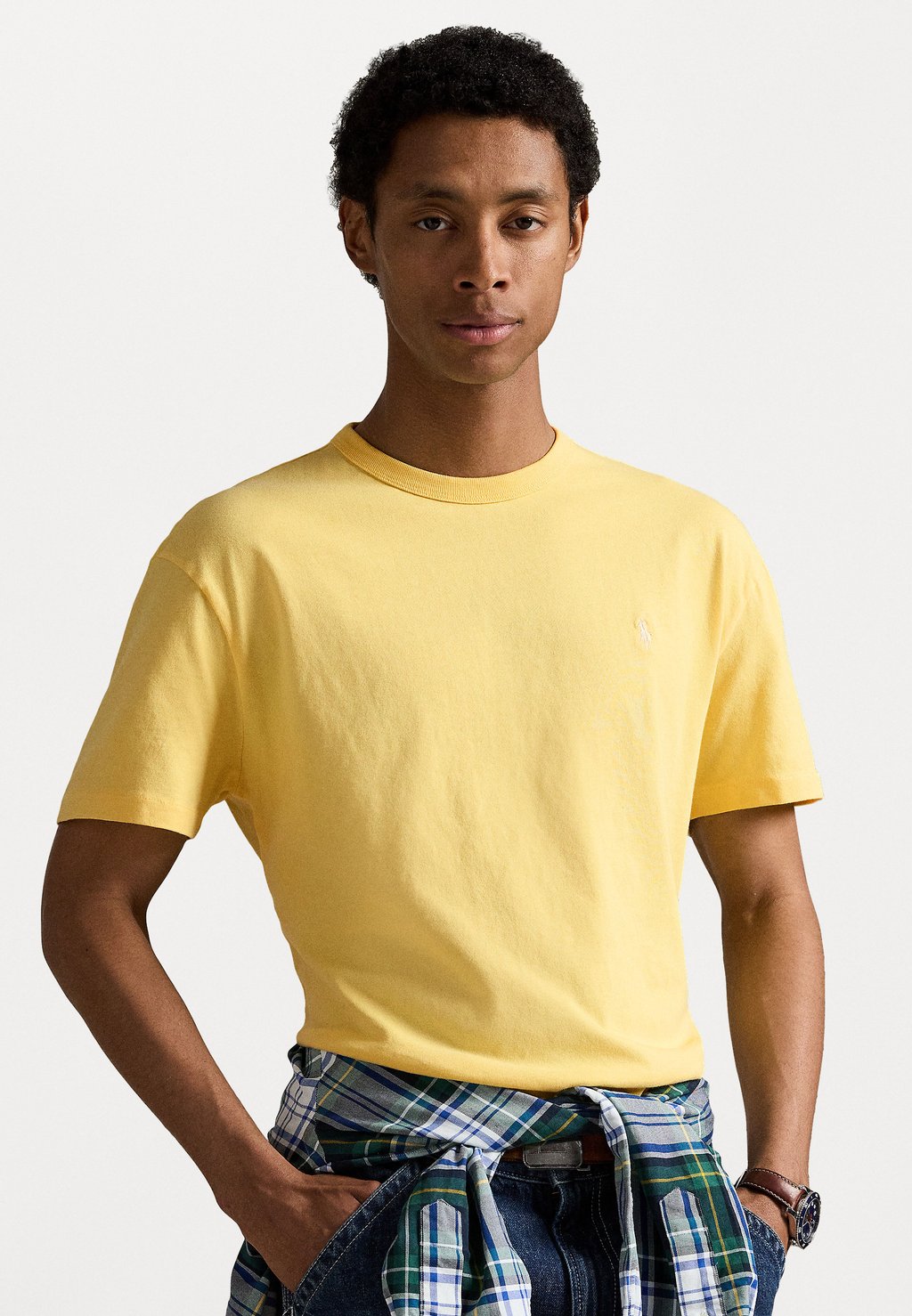 

Базовая футболка CLASSIC FIT JERSEY CREWNECK T-SHIRT Polo Ralph Lauren, розовый