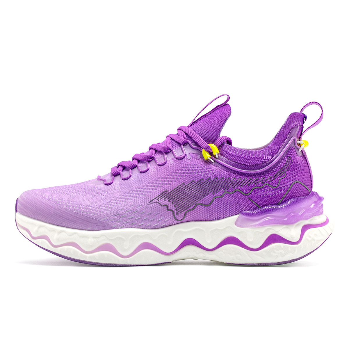 

Кроссовки Creamy Running Unisex Low-Top Grape Purple Onemix