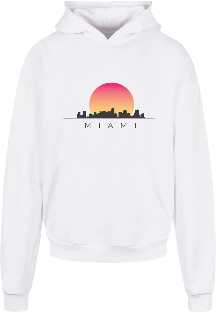 

Толстовка с капюшоном Merchcode " Merchcode Men's Miami Ultra Heavy Hoody", белый
