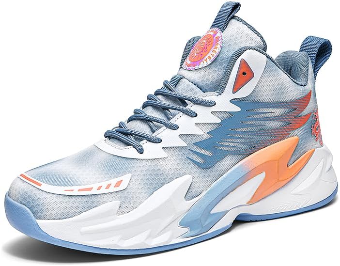 

Мужские баскетбольные кроссовки, модные беговые кроссовки, дышащие, нескользящие, для улицы, легкие спортивные кроссовки для волейбола Cuzudin, синий