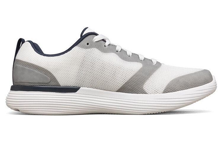 

Кроссовки для бега Go Run 400 V2 мужские с низким верхом белые/светло-серые Skechers