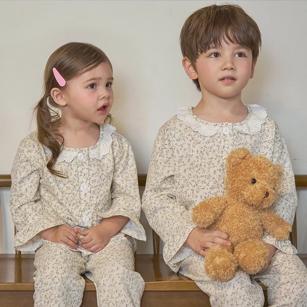 Комплект детской пижамы «Adel Lace» из 2 штук от Dossy