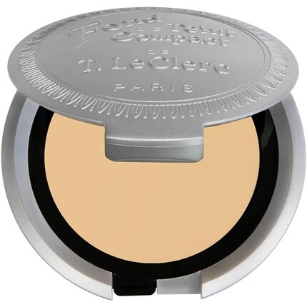 

T-Leclerc Fond De Teint Compact Creme 02 Крем Naturel 8G - Effet Naturel/Poudr, T.Leclerc