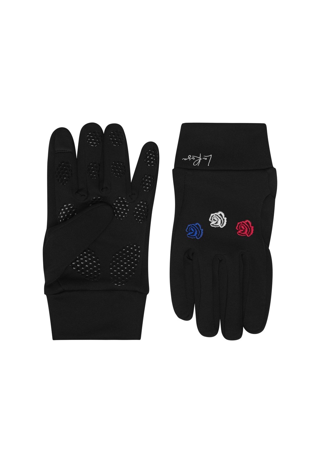 

Перчатки LR TRIPLE ROSE HUSTLE LA ROSA, черный