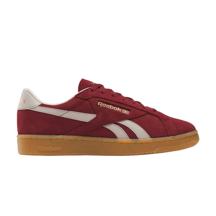 

Кроссовки Reebok Club C Grounds UK Rich Maroon, красный