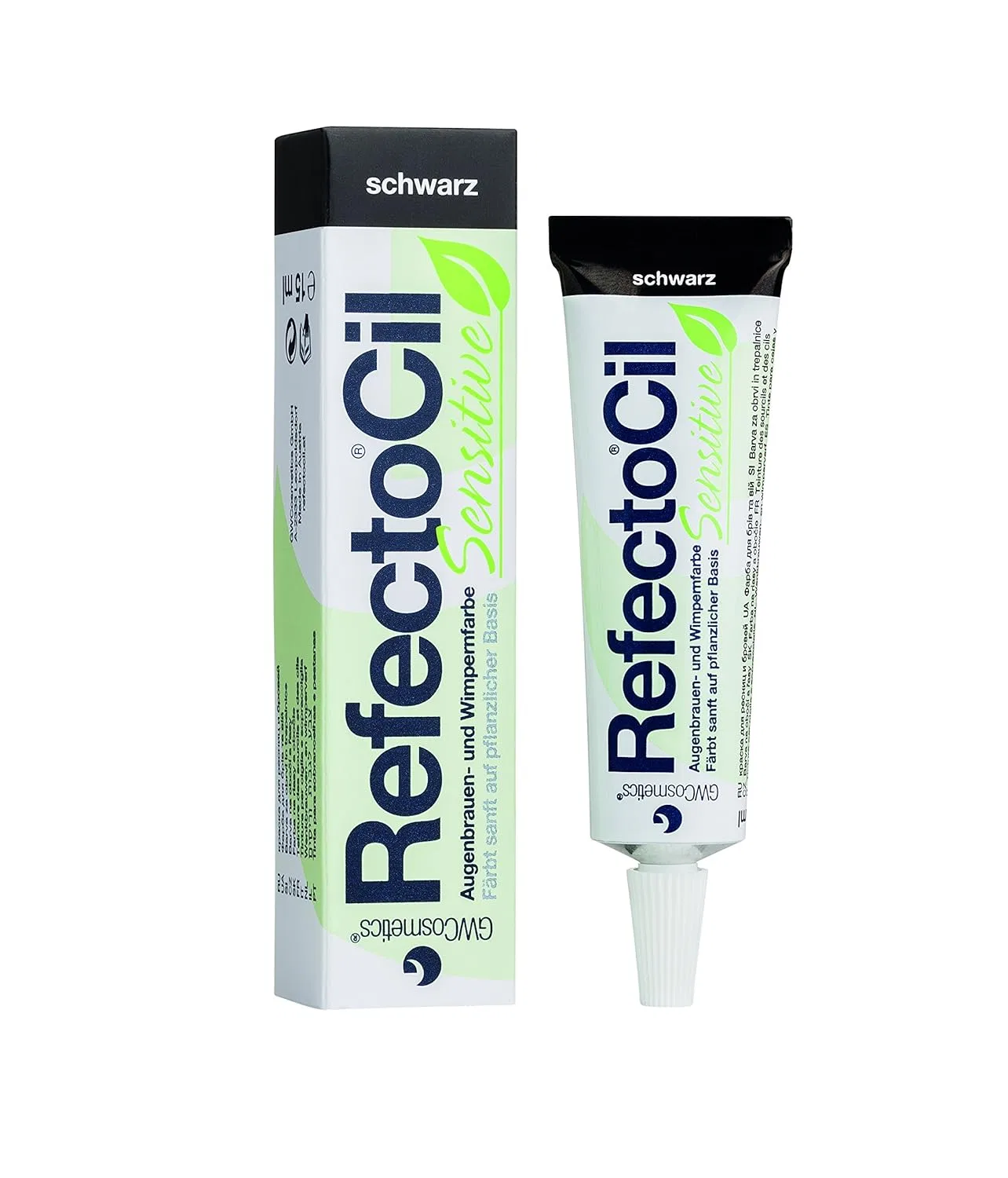Растительная краска для ресниц и бровей RefectoCil Sensitive Gwcosmetics