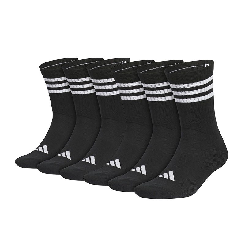 

Унисекс носки до середины икры Adidas, 6 пар (черные)