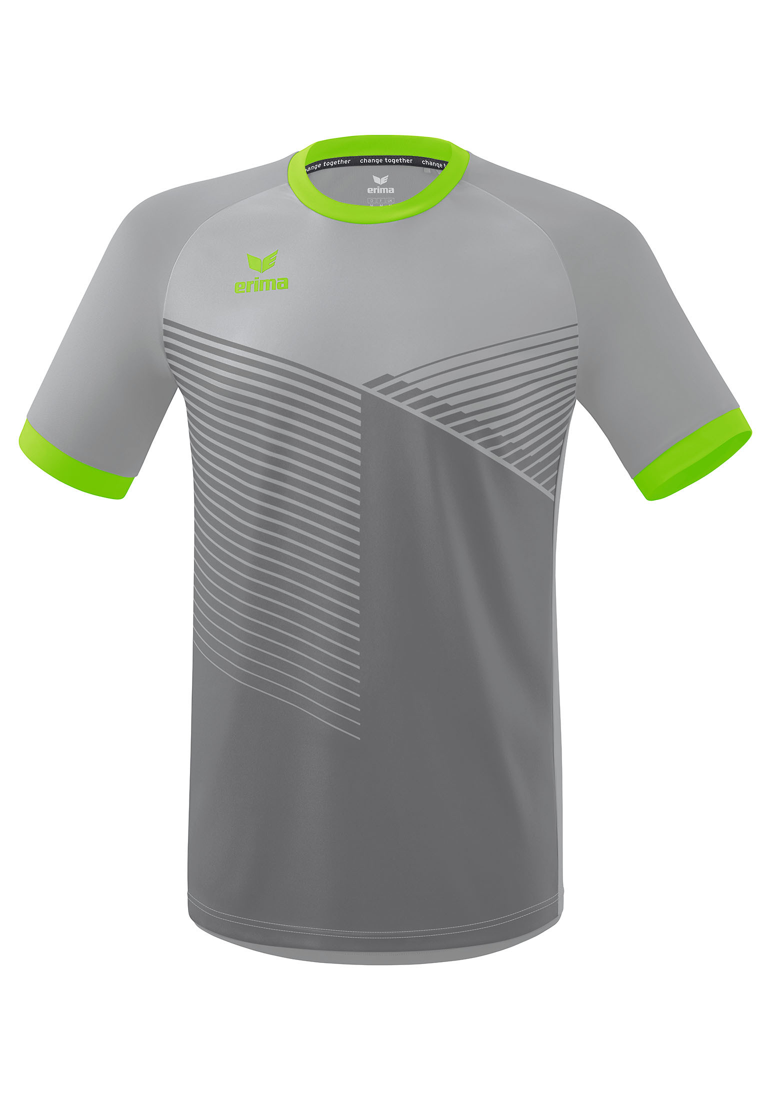 

Спортивная футболка erima Mantua Trikot, цвет silver grey/green gecko