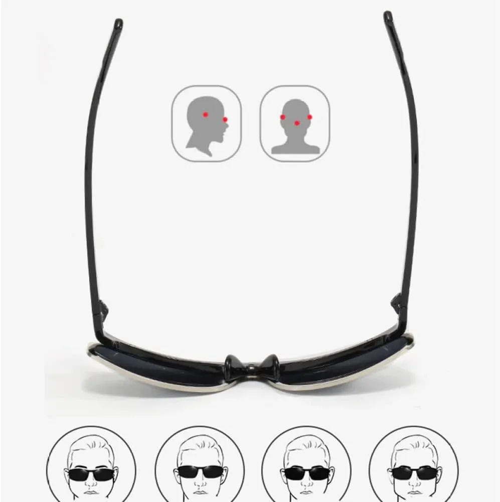 

Винтажные роскошные солнцезащитные очки квадратной формы с изогнутыми линзами для женщин и мужчин, популярные металлические солнцезащитные очки MUTYNE, Silver