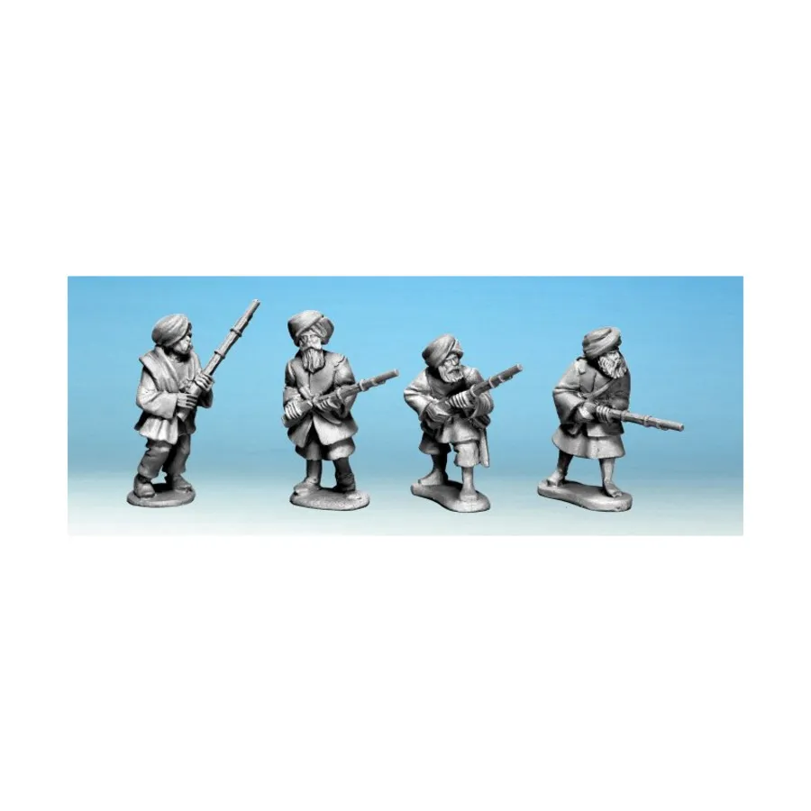 

Афганские иррегулярные формирования с Джезайлами, 2nd Afghan War (28mm)