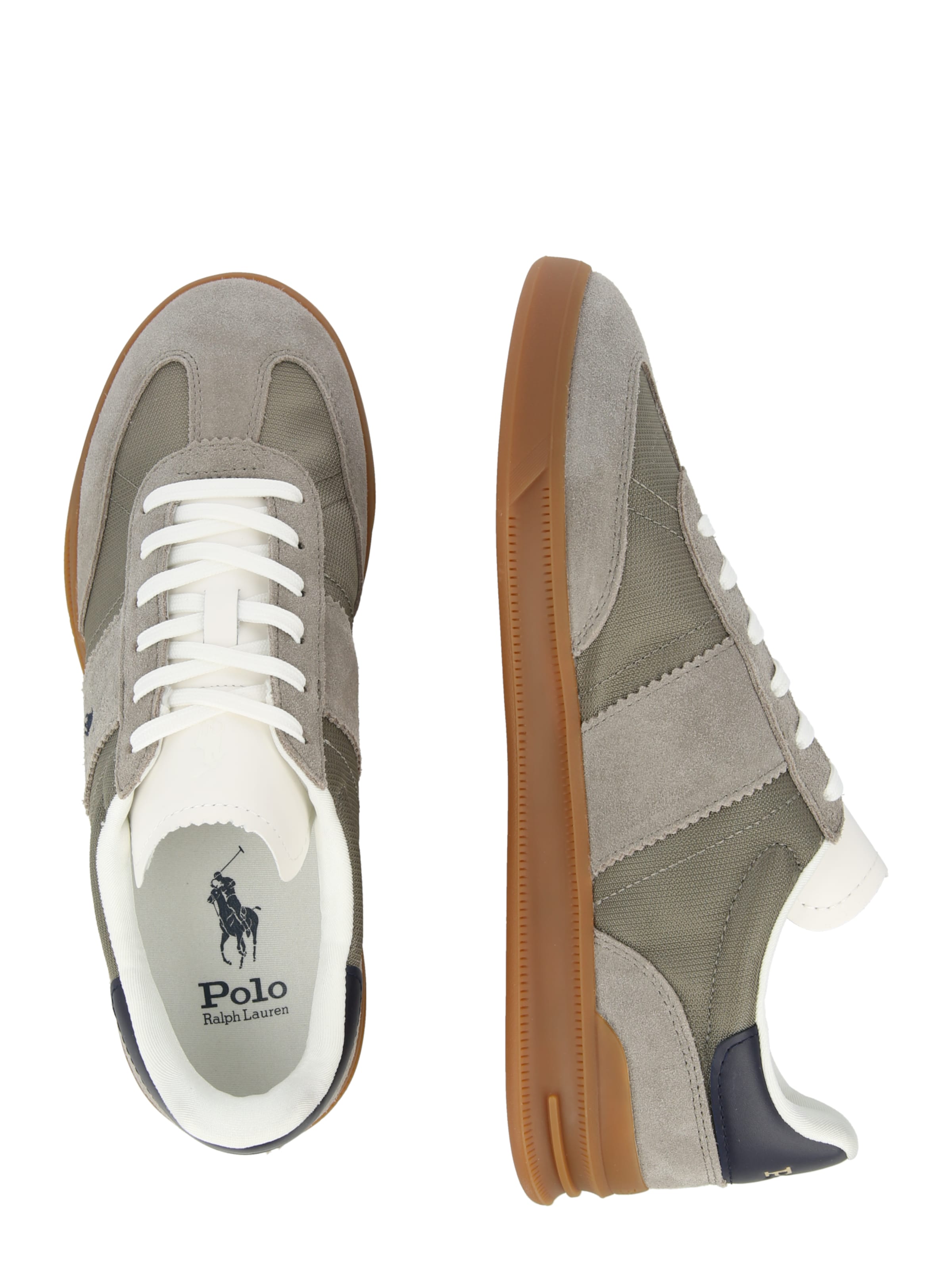 Polo Ralph Lauren Кроссовки в цвете Taupe — фото 2