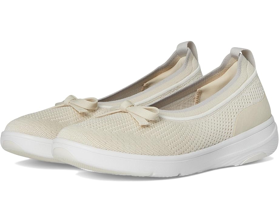 Балетки FitFlop Super-Q Bow Knit Ballet Flats, цвет Paris Beige