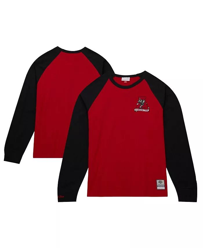 

Футболка мужская Crimson Alabama Crimson Tide Legendary Slub Raglan с длинным рукавом Mitchell & Ness
