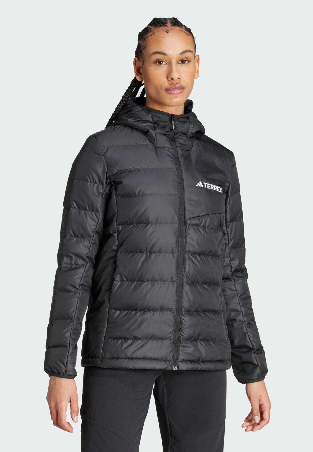 

Пуховик TERREX MULTI LIGHT DOWN HOODED adidas, черный