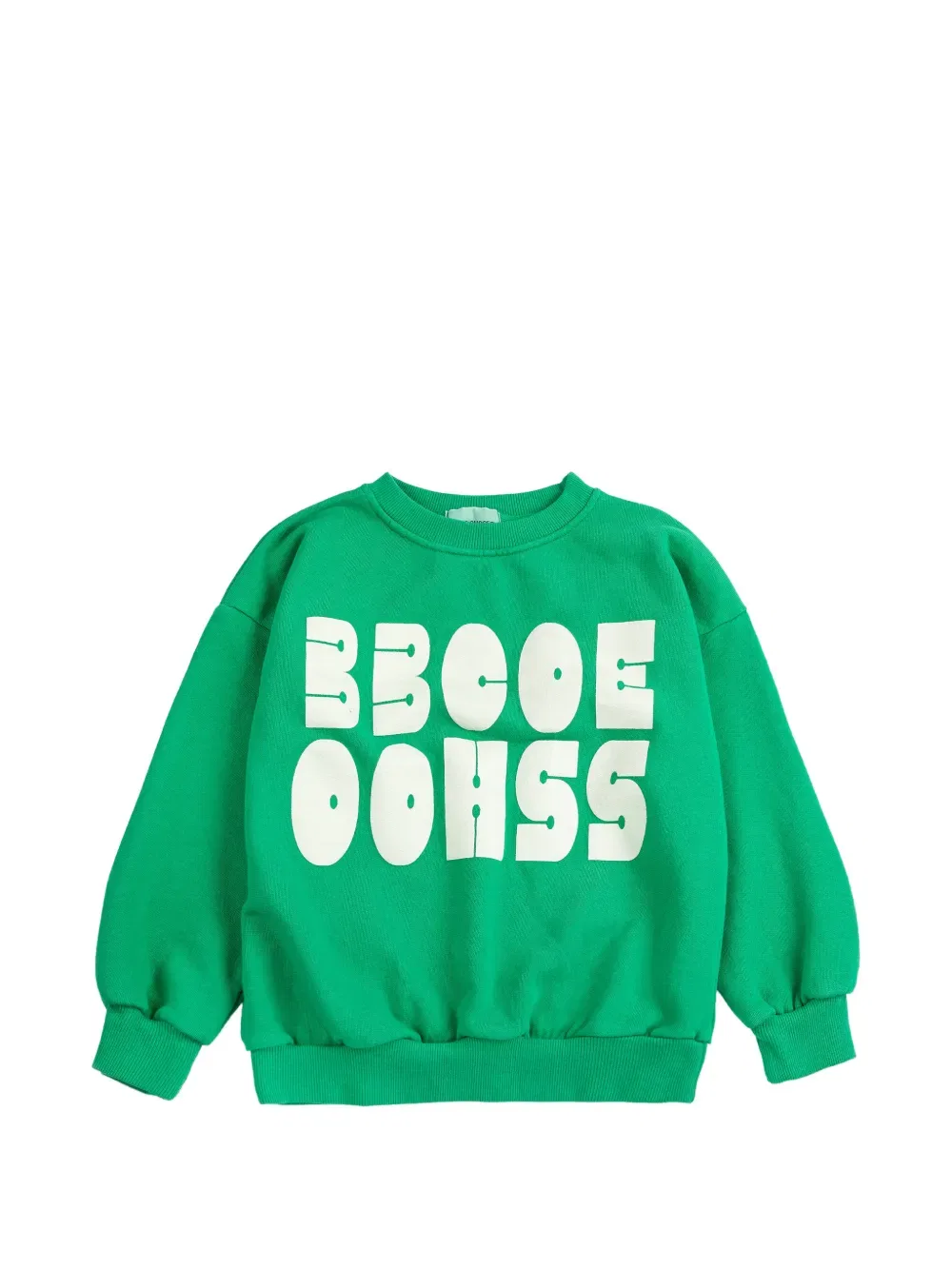 Толстовка с логотипом Bobo Choses, зеленый