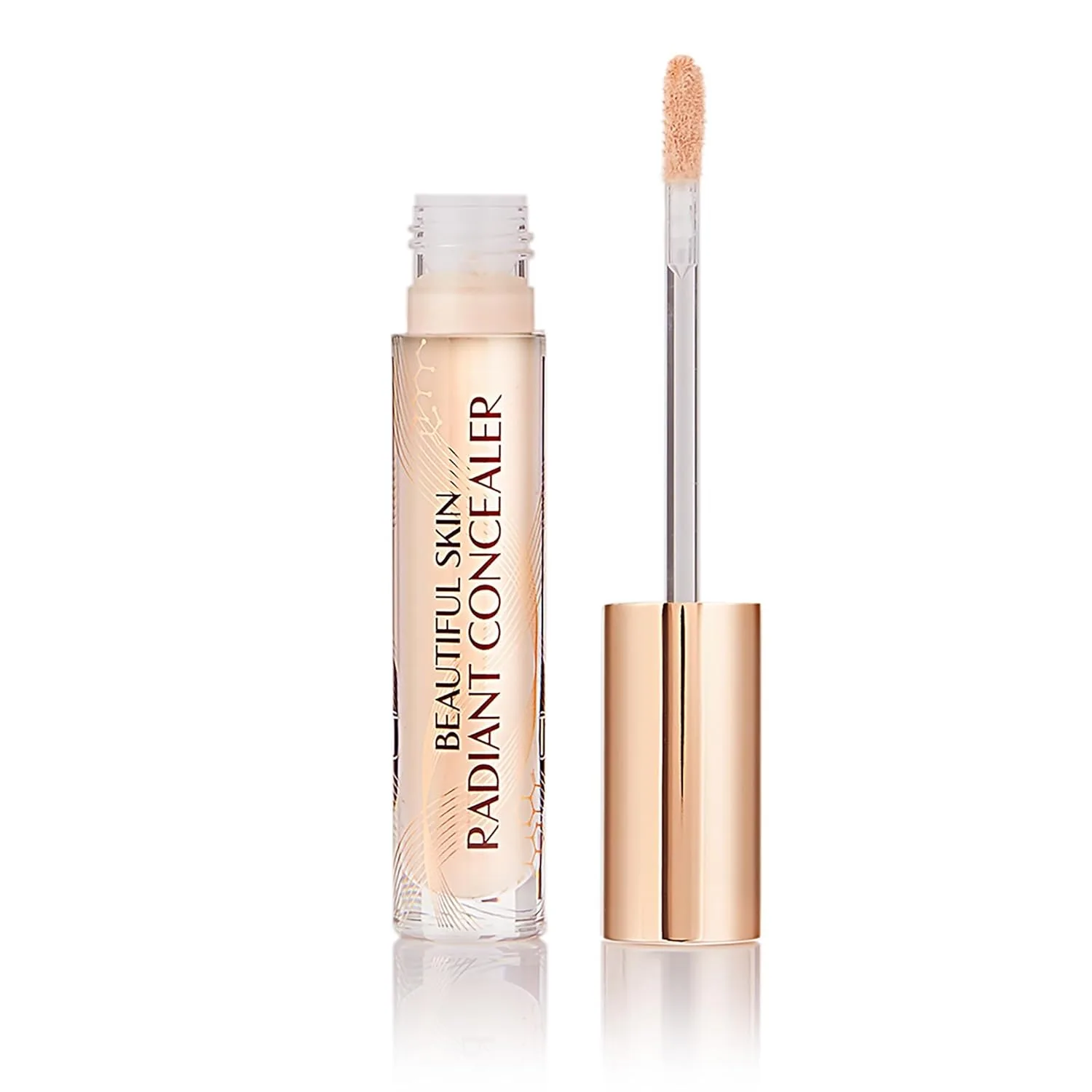 Консилер Charlotte Tilbury Beautiful Skin - консилер и корректор для темных кругов под глазами - увлажняющий, со средней степенью покрытия, которое можно наслаивать, и сияющим, естественным финишем., 02.5 Fair - fairest with yellow undertones