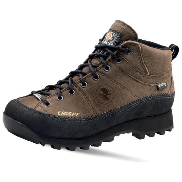 Износостойкие и водонепроницаемые кроссовки Mid top Outdoor Unisex Black CRISPI, коричневый — фото 3