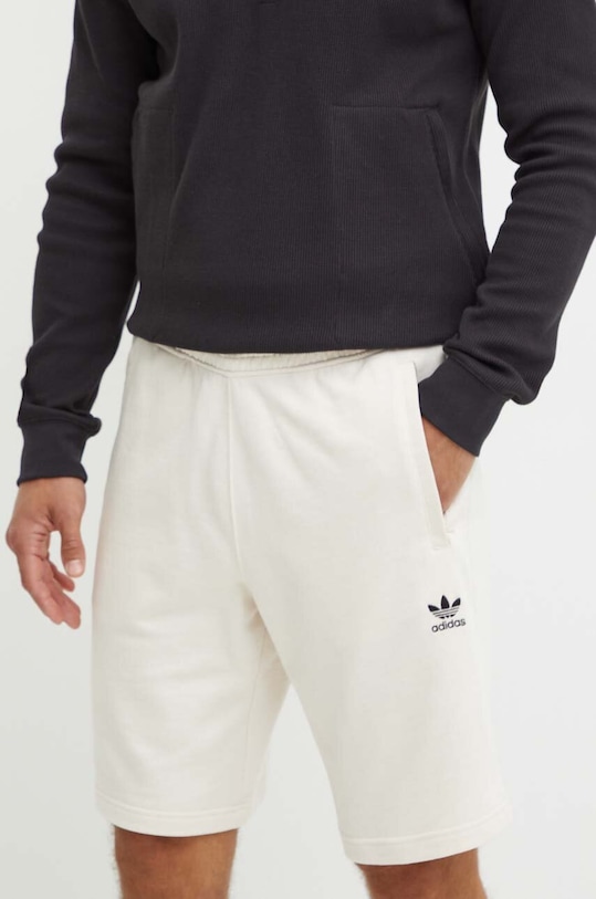 

Хлопковые шорты Essential Adidas Originals, бежевый