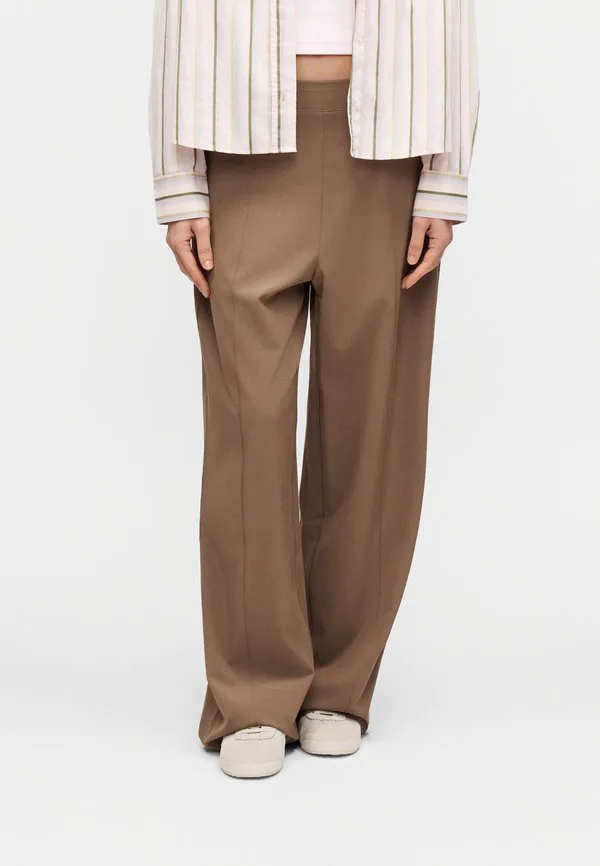 Тканые брюки для поездок на работу Calvin Klein, Shitake