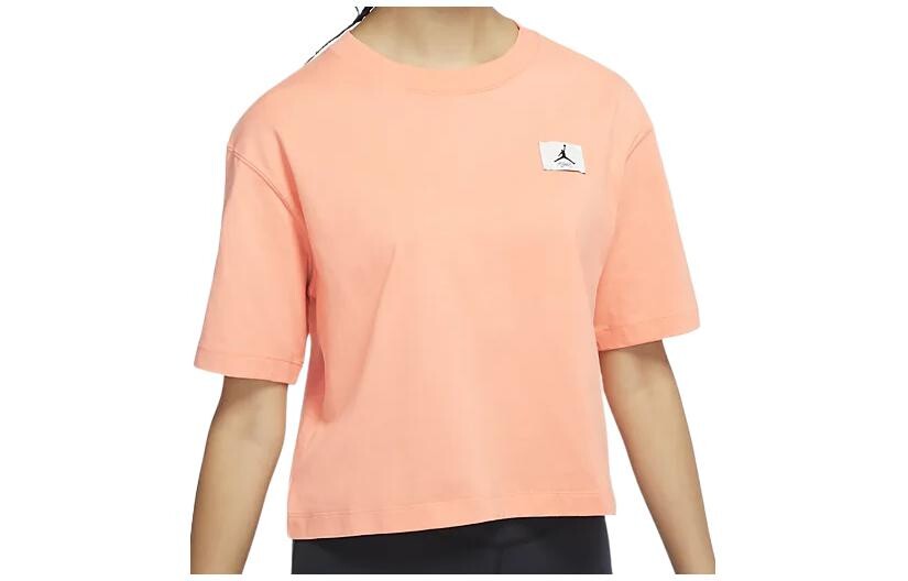 

Укороченный топ женский розовый Jordan